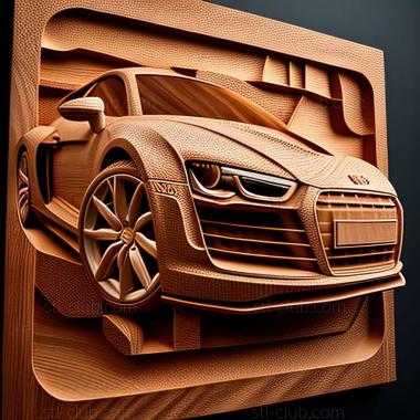 3D model Audi R8 (STL)